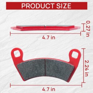 Polaris 2205949 Brake Pads – FA452 Front Brake Pad Set for RZR & Ranger