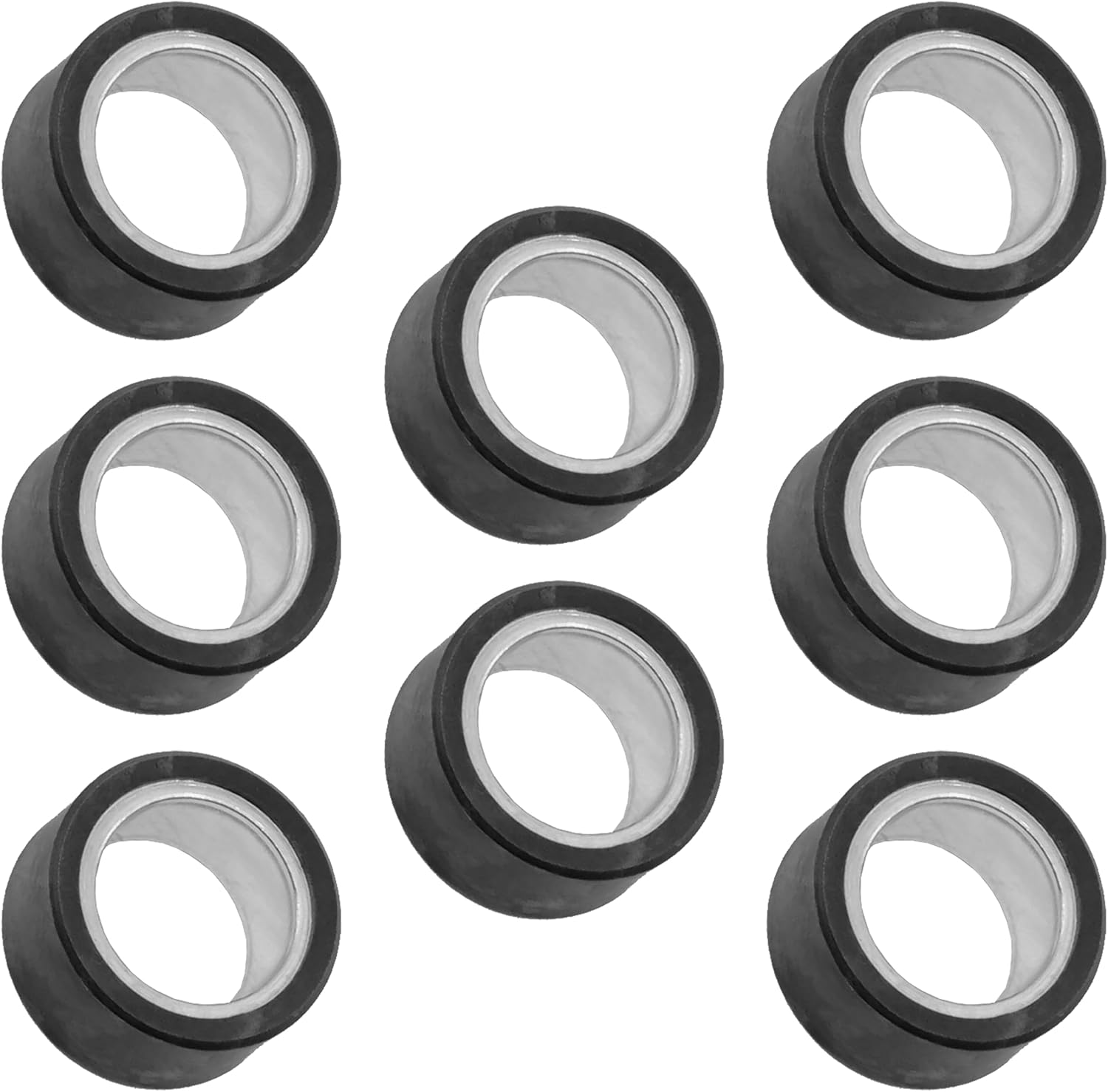 Yamaha 4WV-17632-00-00 Primary Clutch Roller Weights – Caltric Replacement Set for Bruin & Grizzly