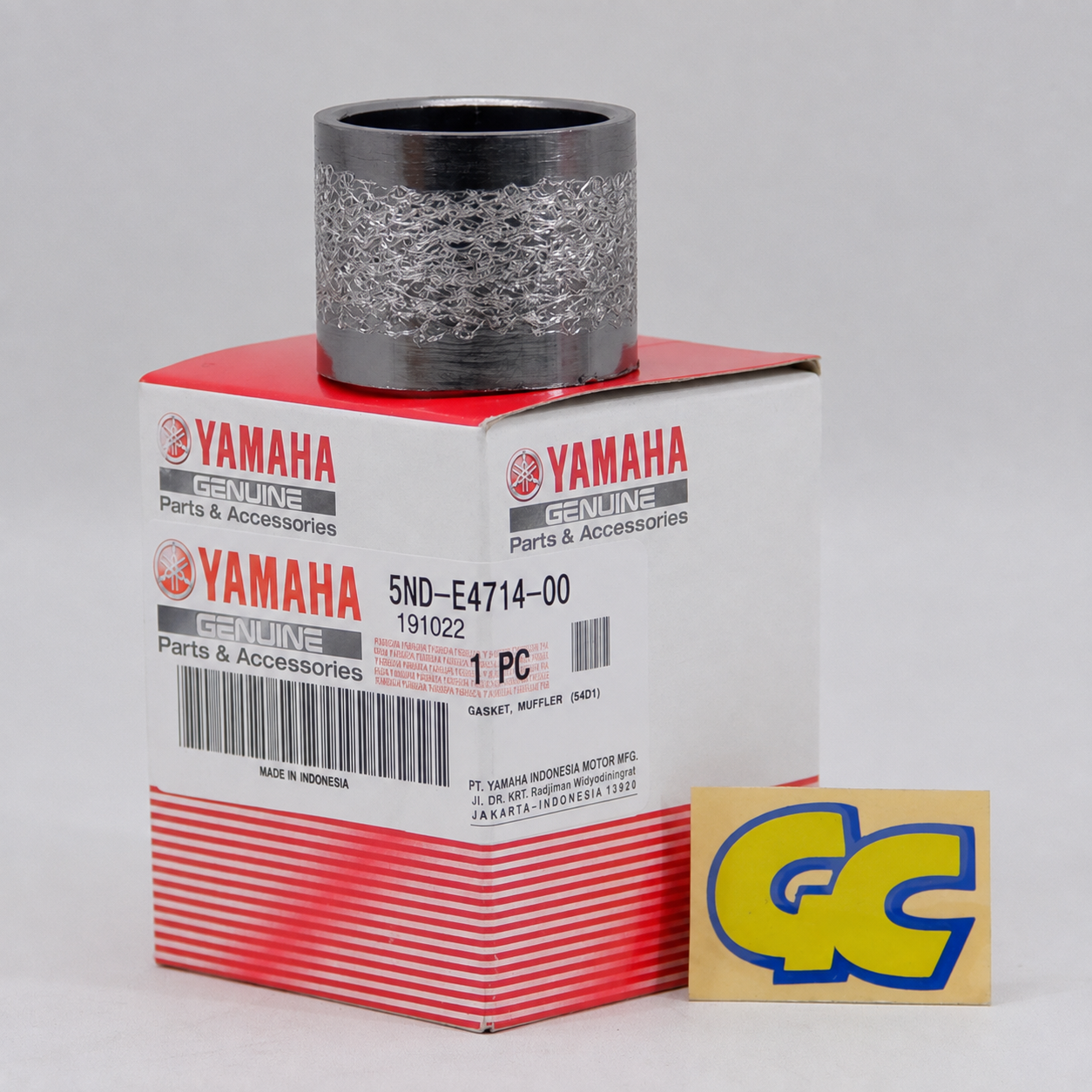 Yamaha 5ND-E4714-00 Exhaust Muffler Gasket – Caltric Replacement for Rhino 450