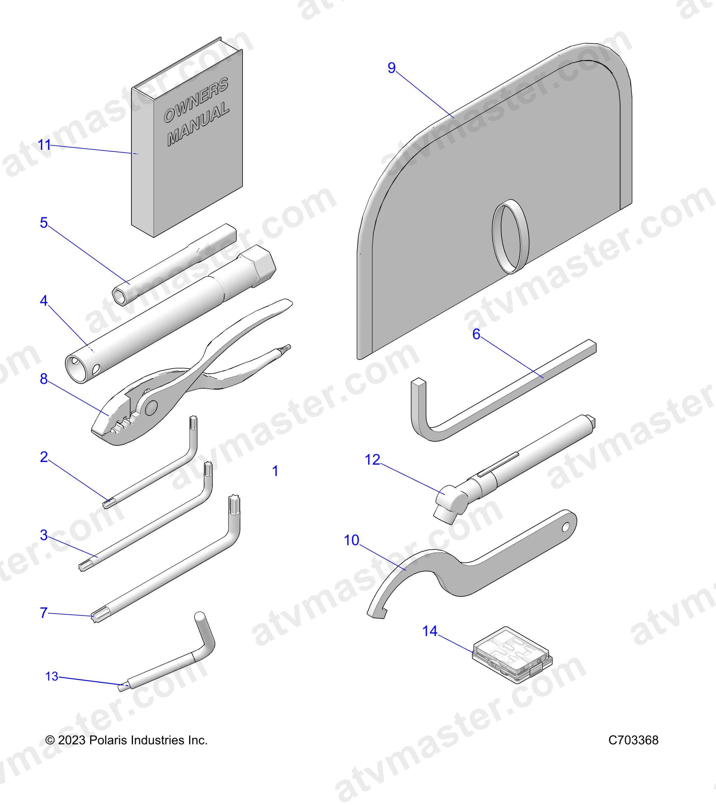 REFERENCE, OWNERS MANUAL AND TOOL KIT - Z24NEE99A2/B2 (C703368)