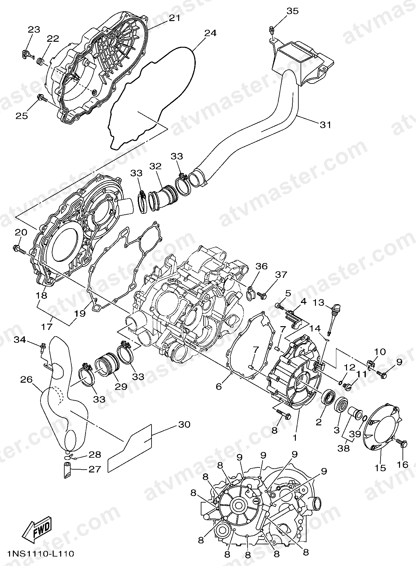 CRANKCASE COVER 1