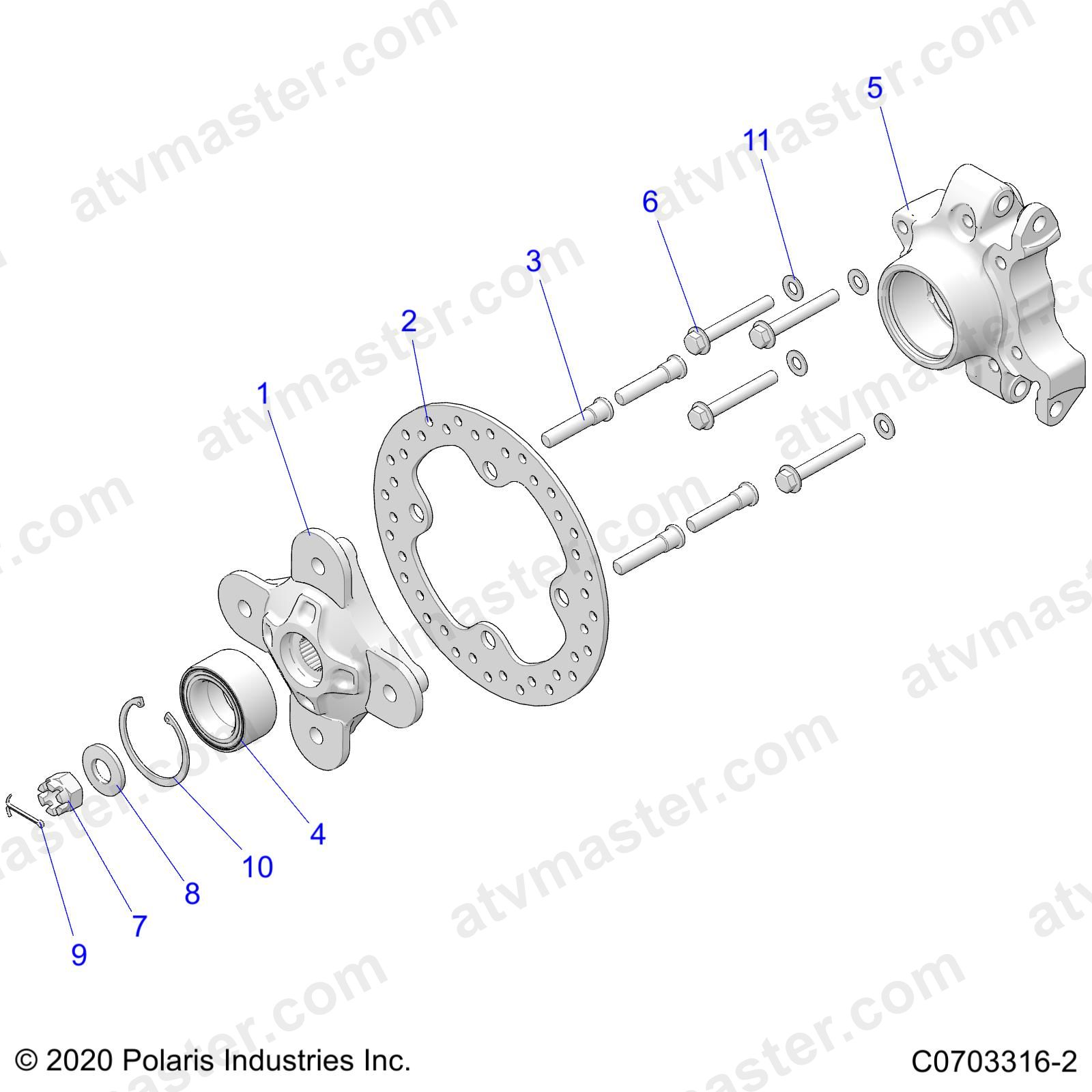 SUSPENSION, REAR CARRIER - Z23N4E99A/99B (C0703316-2)