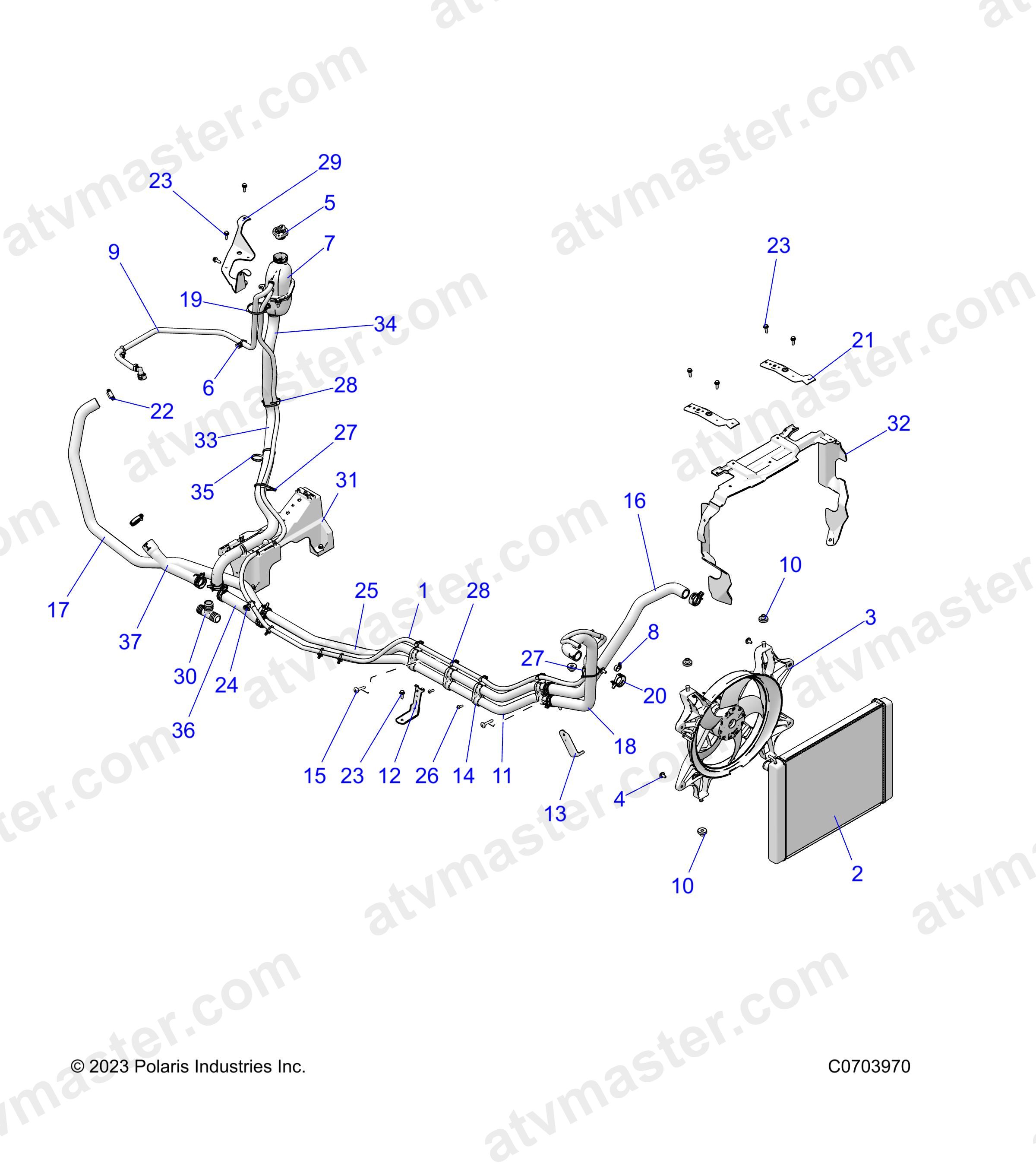 ENGINE, COOLING, AUX. SYSTEM - Z24NEE99A2/B2 (C0703970)