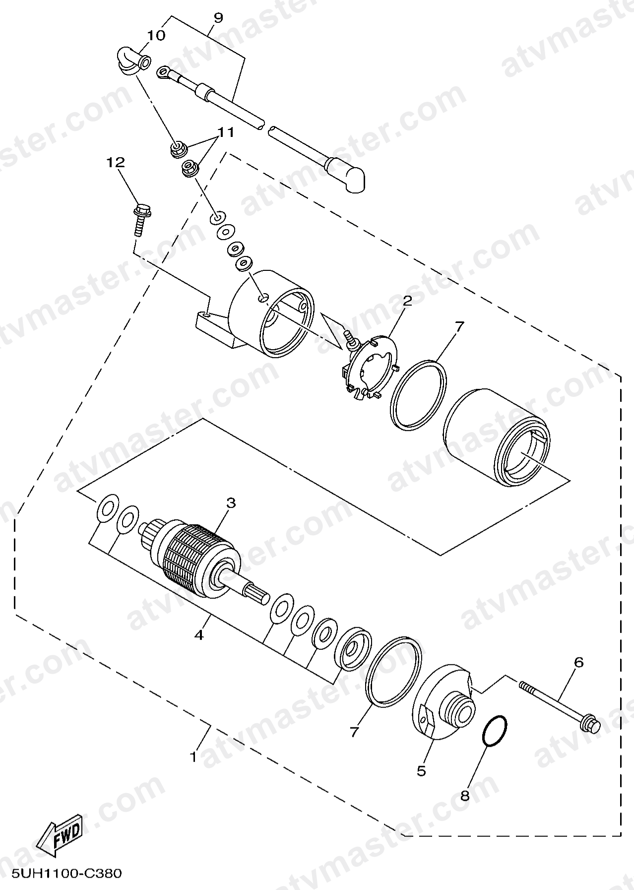 STARTING MOTOR