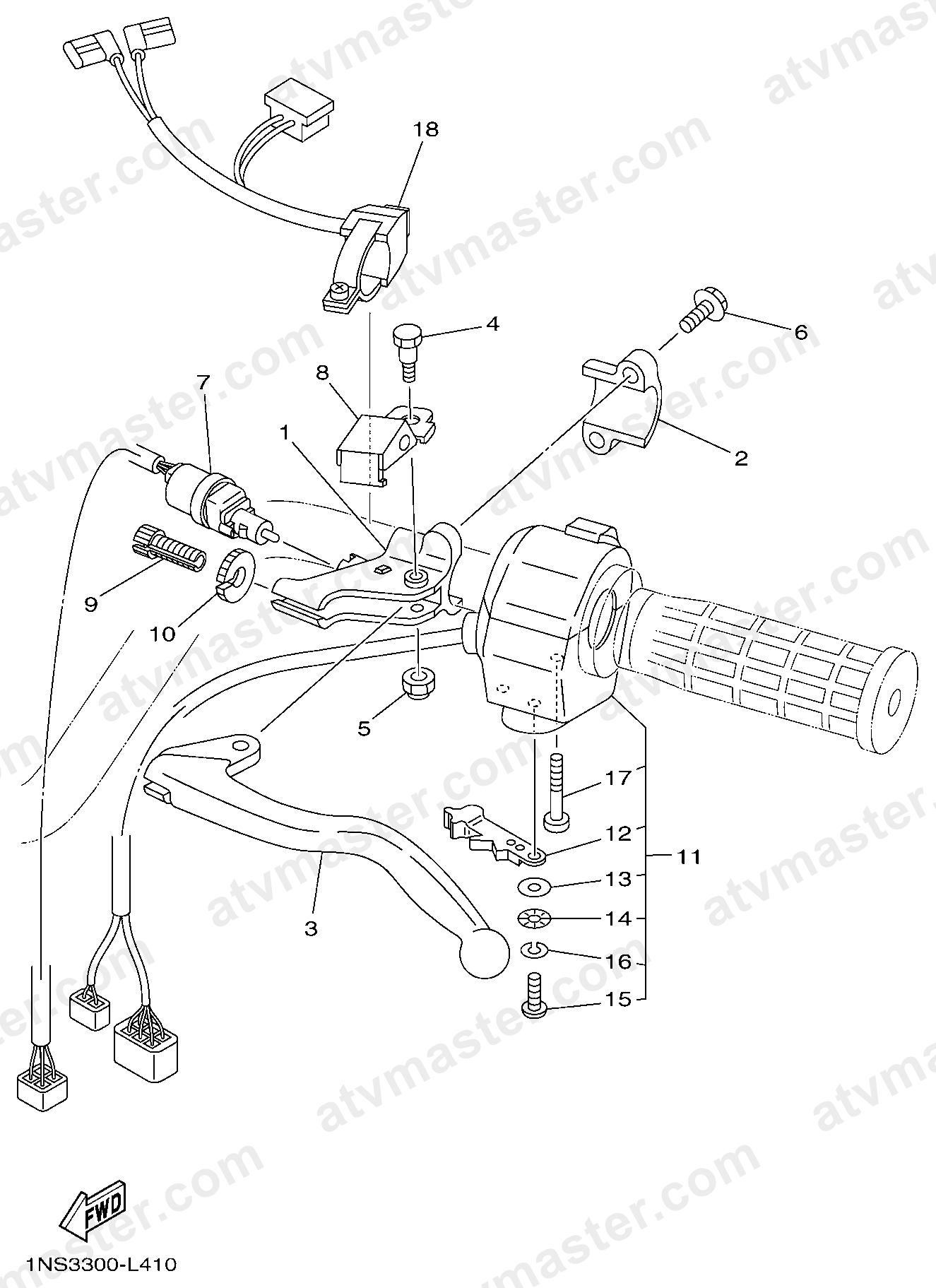 HANDLE SWITCH & LEVER