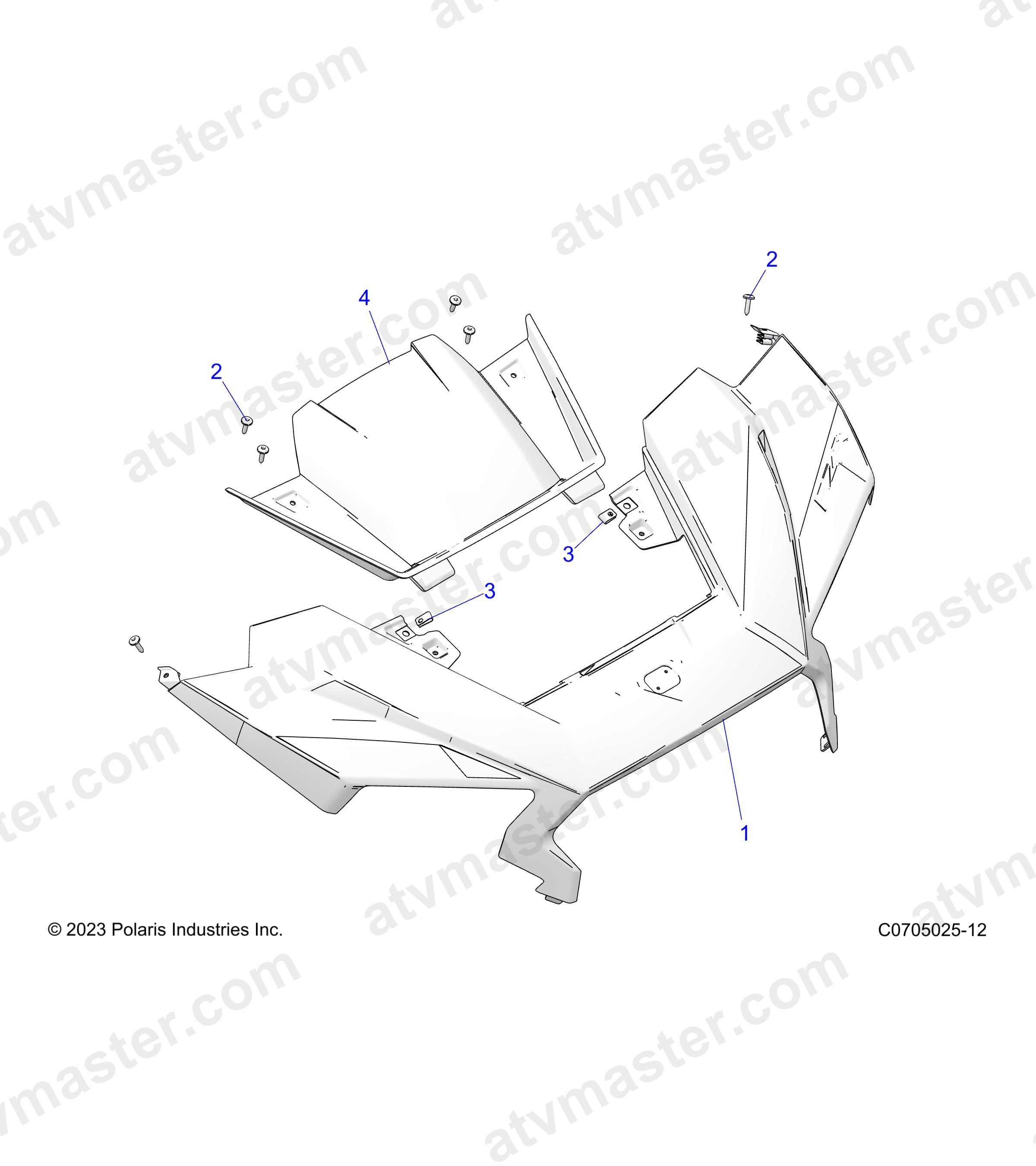 BODY, HOOD - Z24NEE99A2/B2 (C0705025-12)
