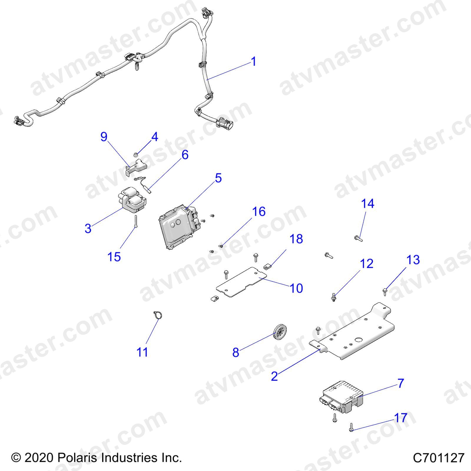 ELECTRICAL, ECU, REGULATOR, ETC. - Z23NAE99A/99B (C701127)