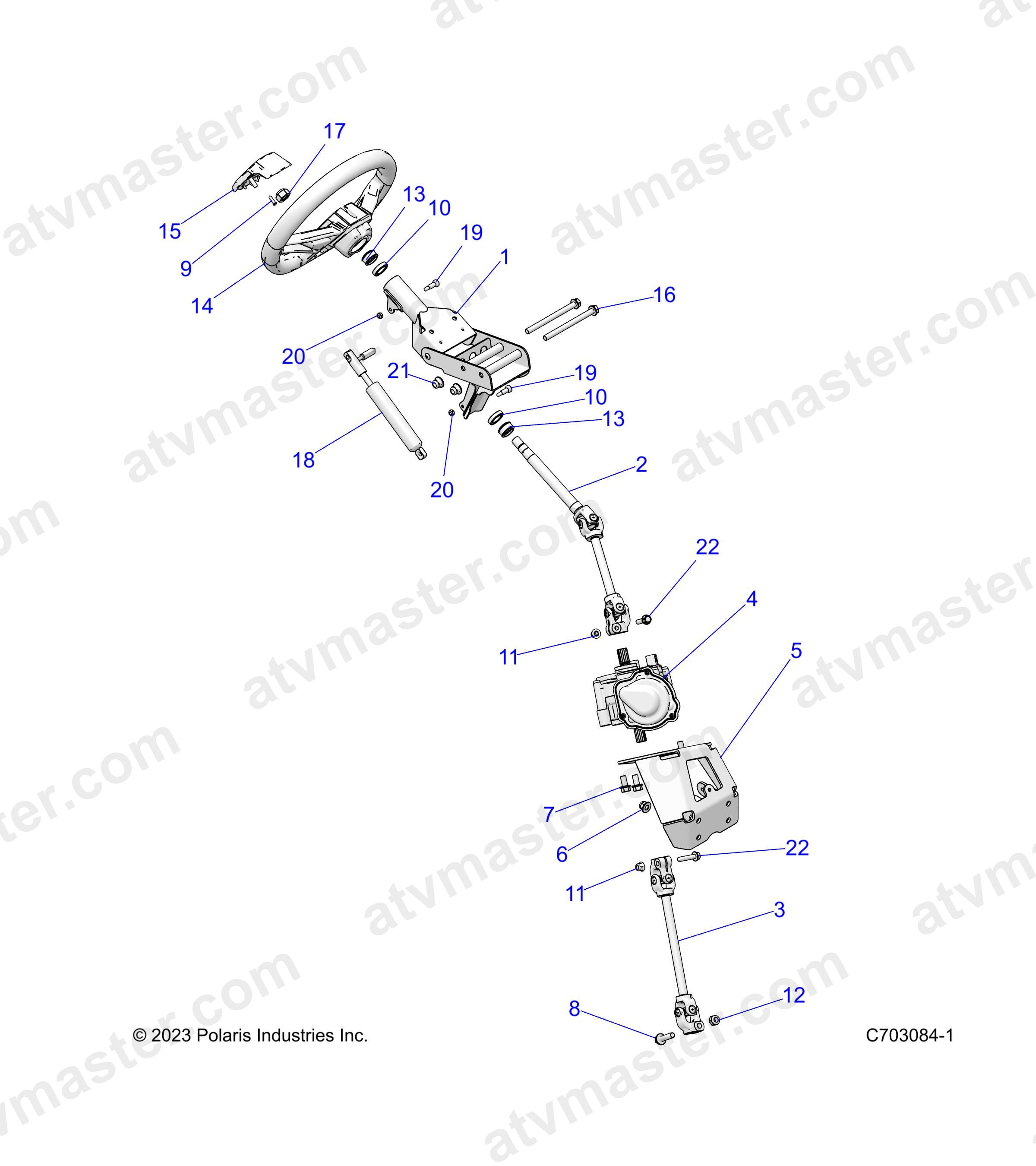 STEERING, STEERING ASM. - Z24NEE99A2/B2 (C703084-1)