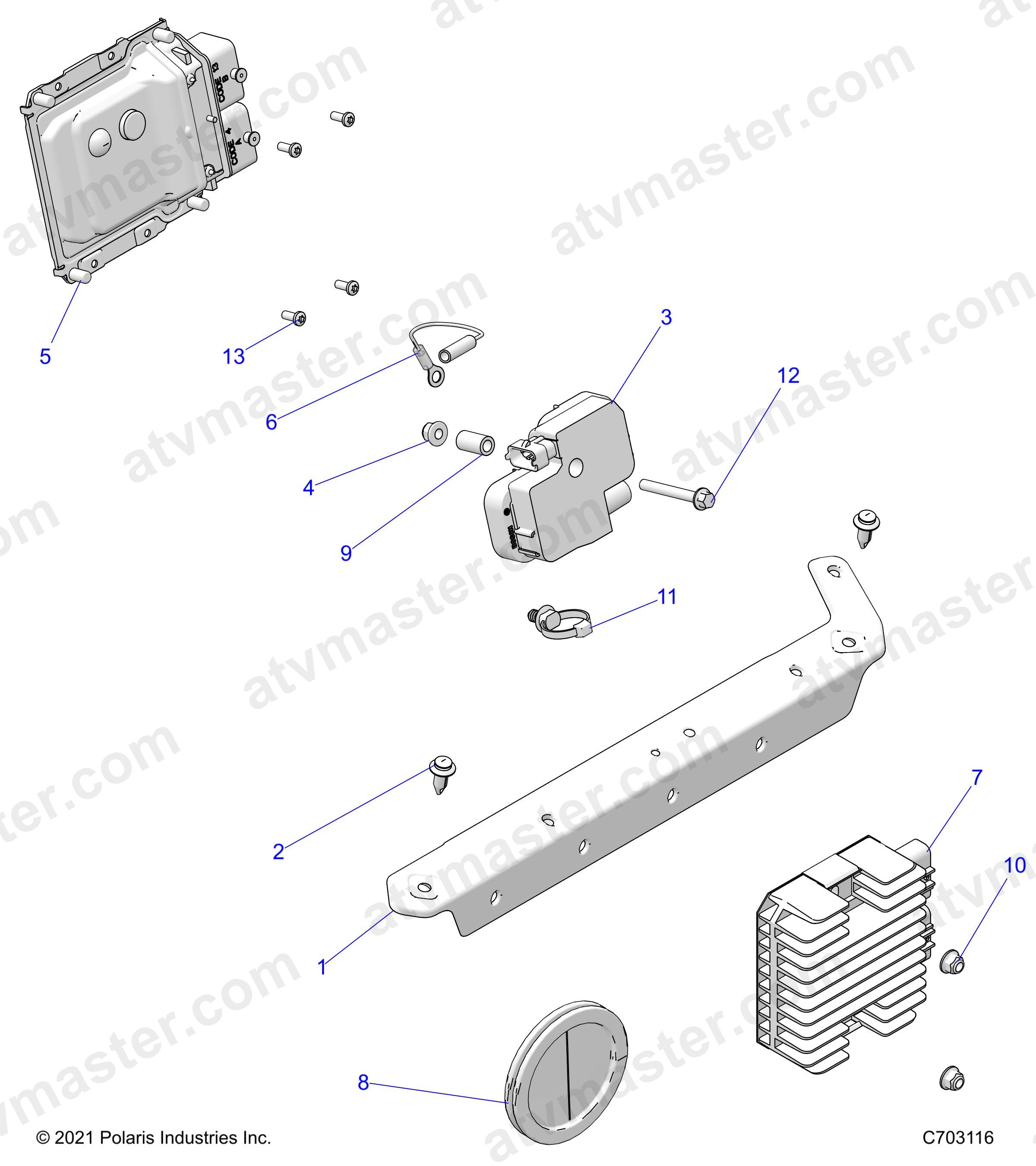 ELECTRICAL, ECU, REGULATOR, ETC. - Z24NEE99A2/B2 (C703116)