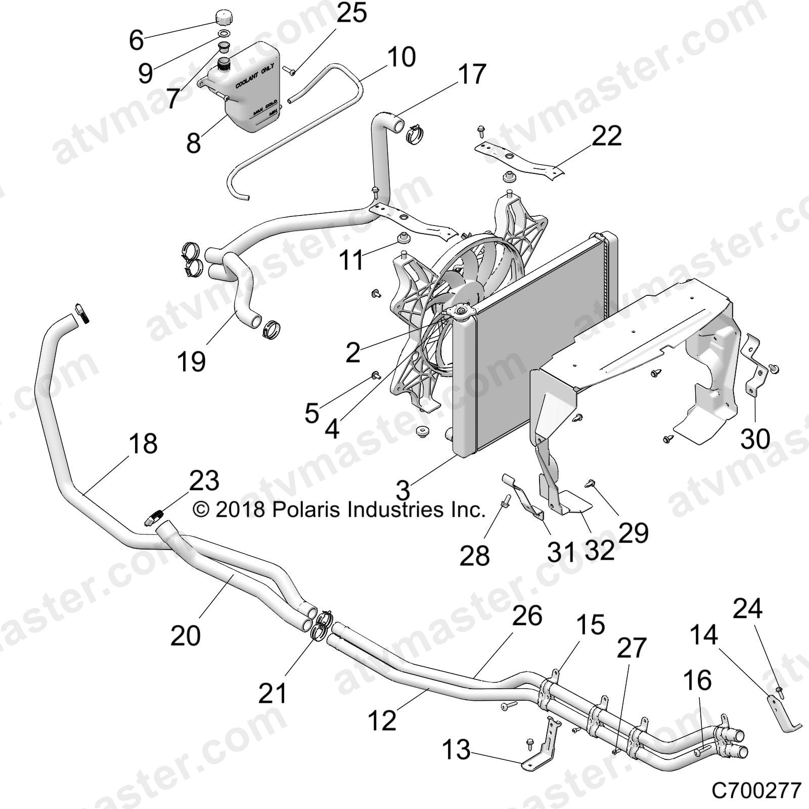ENGINE, COOLING, AUX. SYSTEM - Z23NAE99A/99B (C700277)