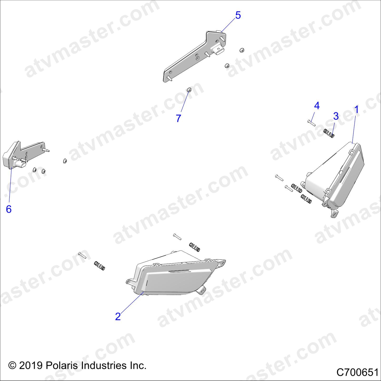 ELECTRICAL, HEADLIGHTS AND TAILLIGHTS - Z23NAE99A/99B (C700651)