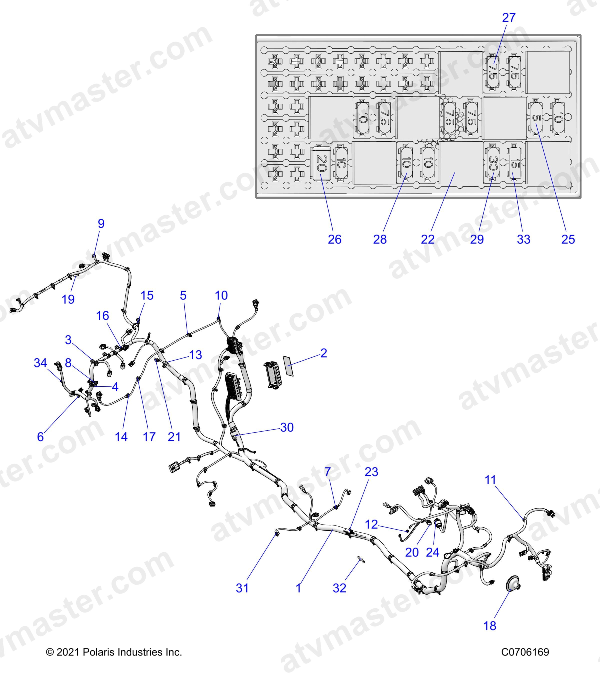 ELECTRICAL, WIRE HARNESS - Z24NME99A2/B2 (C0706169)