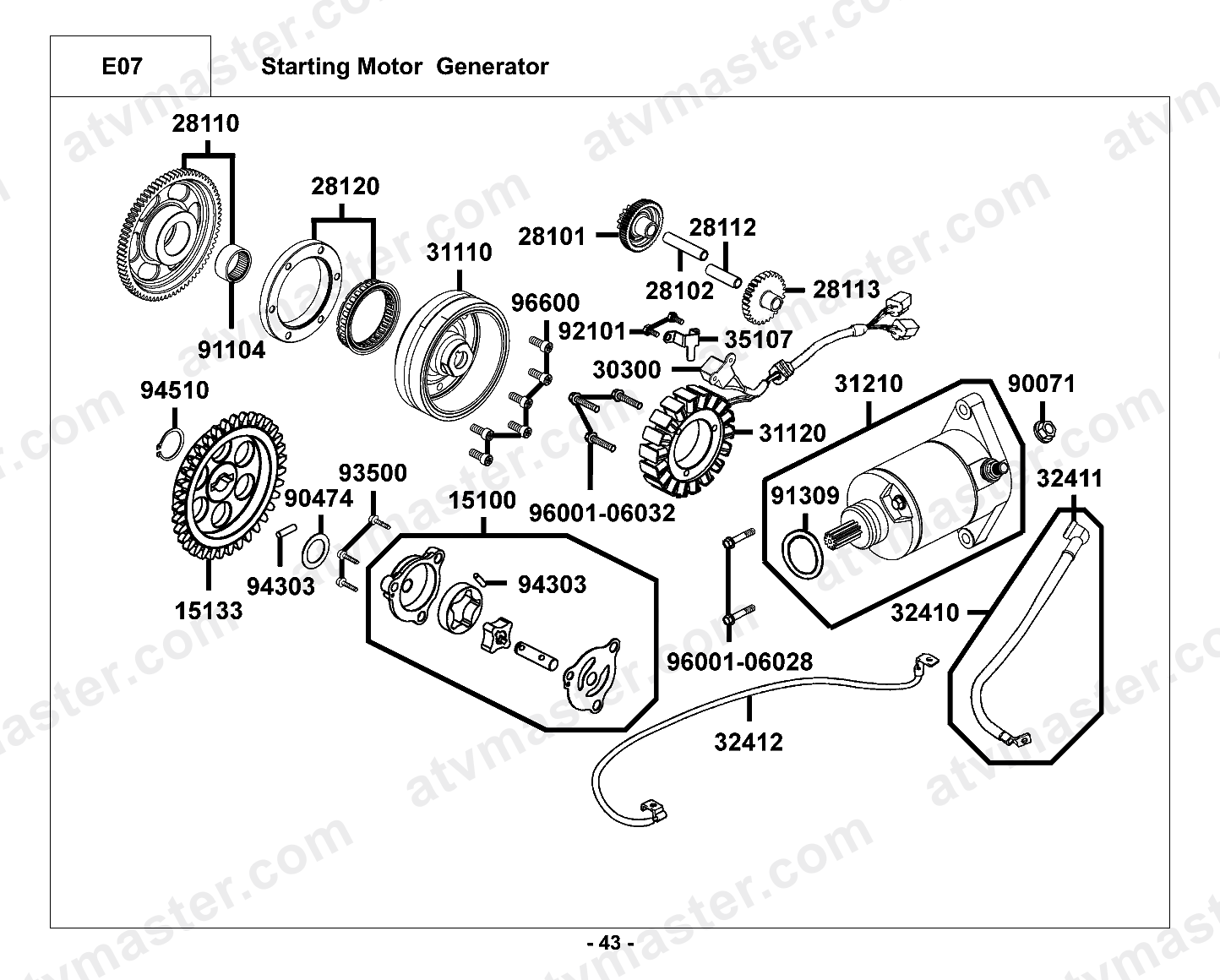 Starting Motor Generator