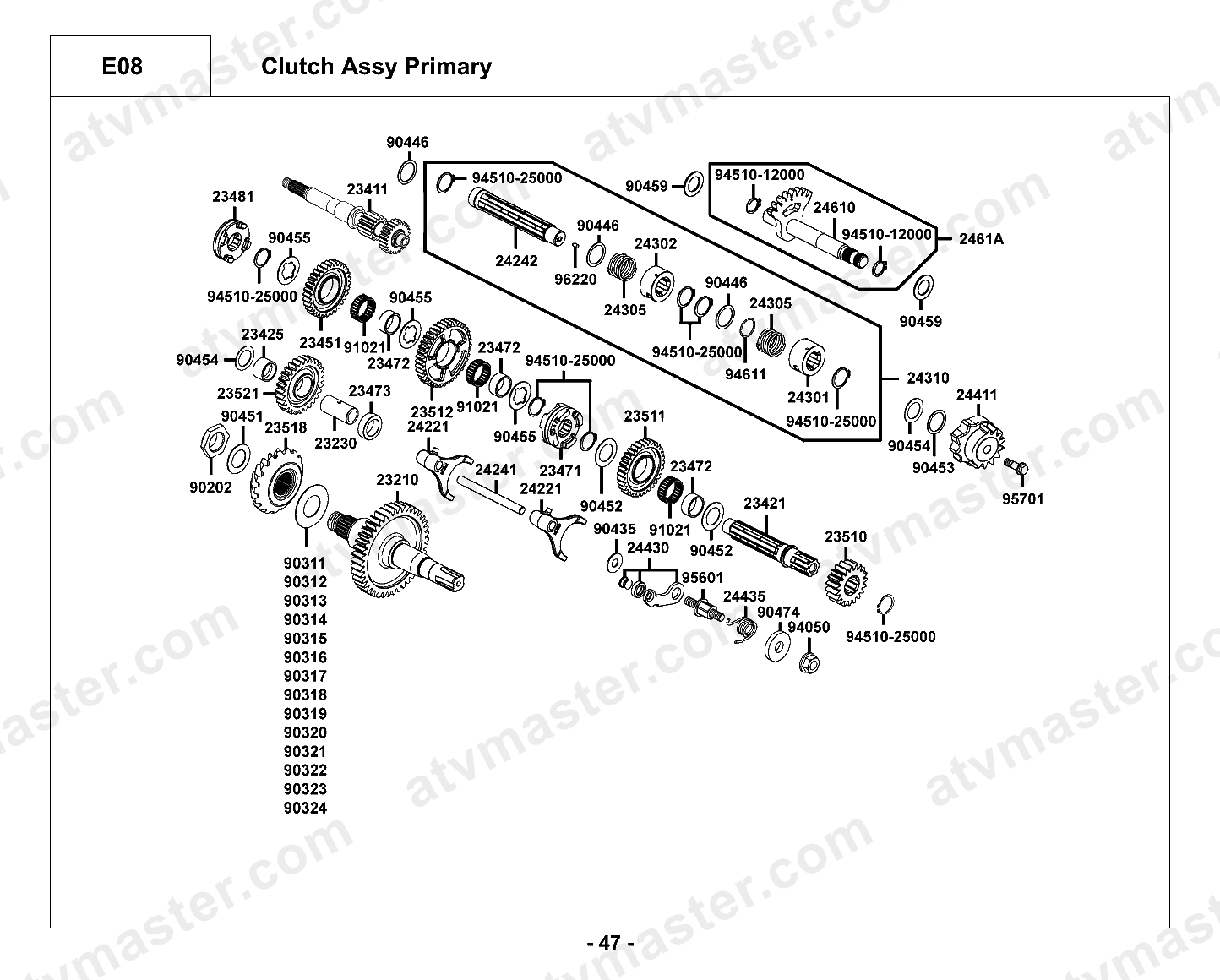 Clutch Assy Primary