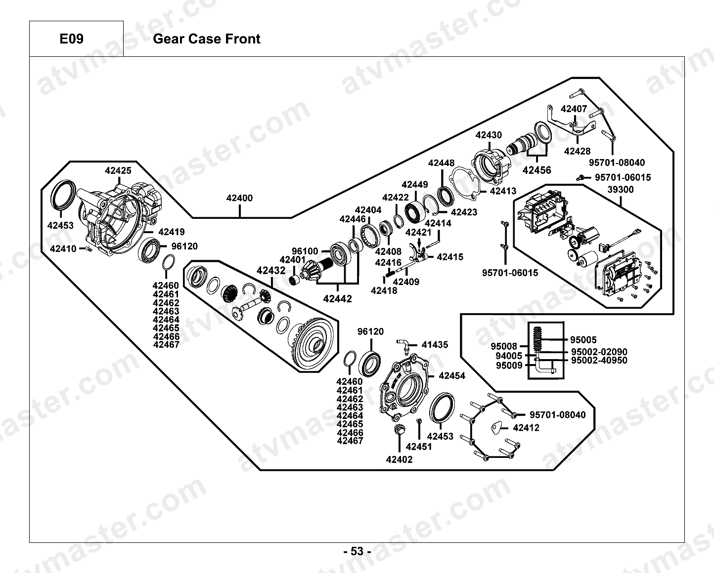 Gear Case Front