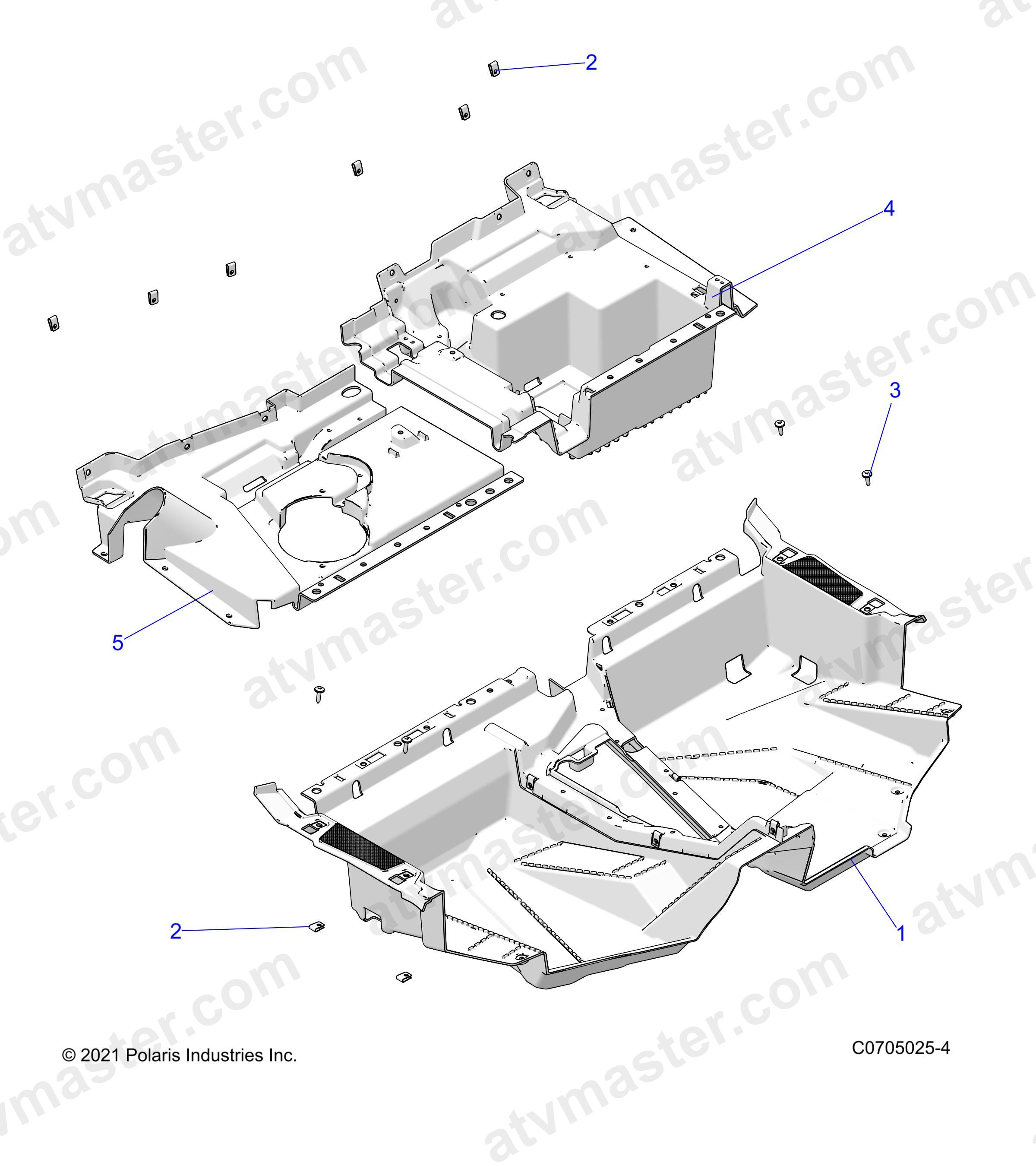 BODY, FLOOR - Z24NEE99A2/B2 (C0705025-4)