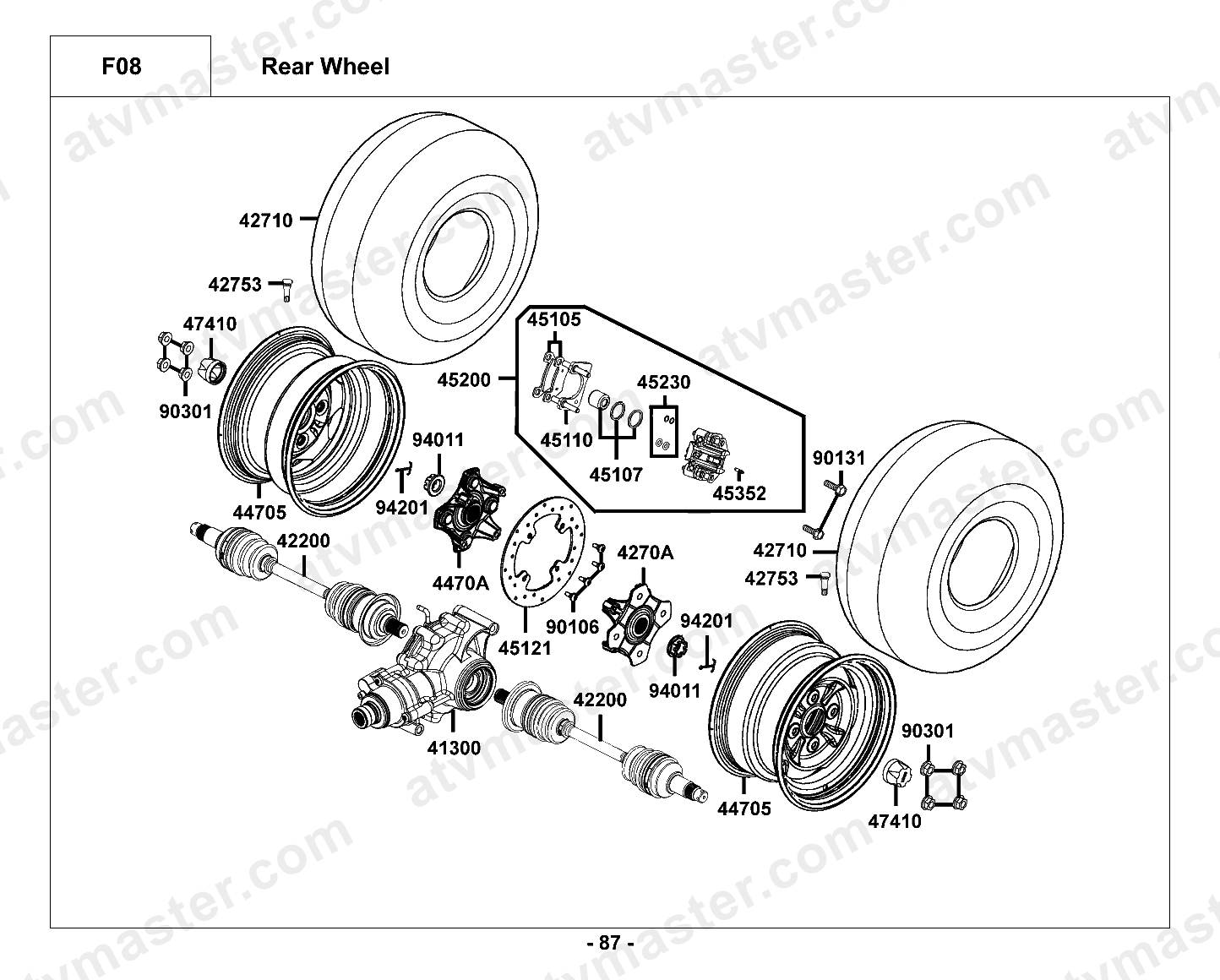 Rear Wheel