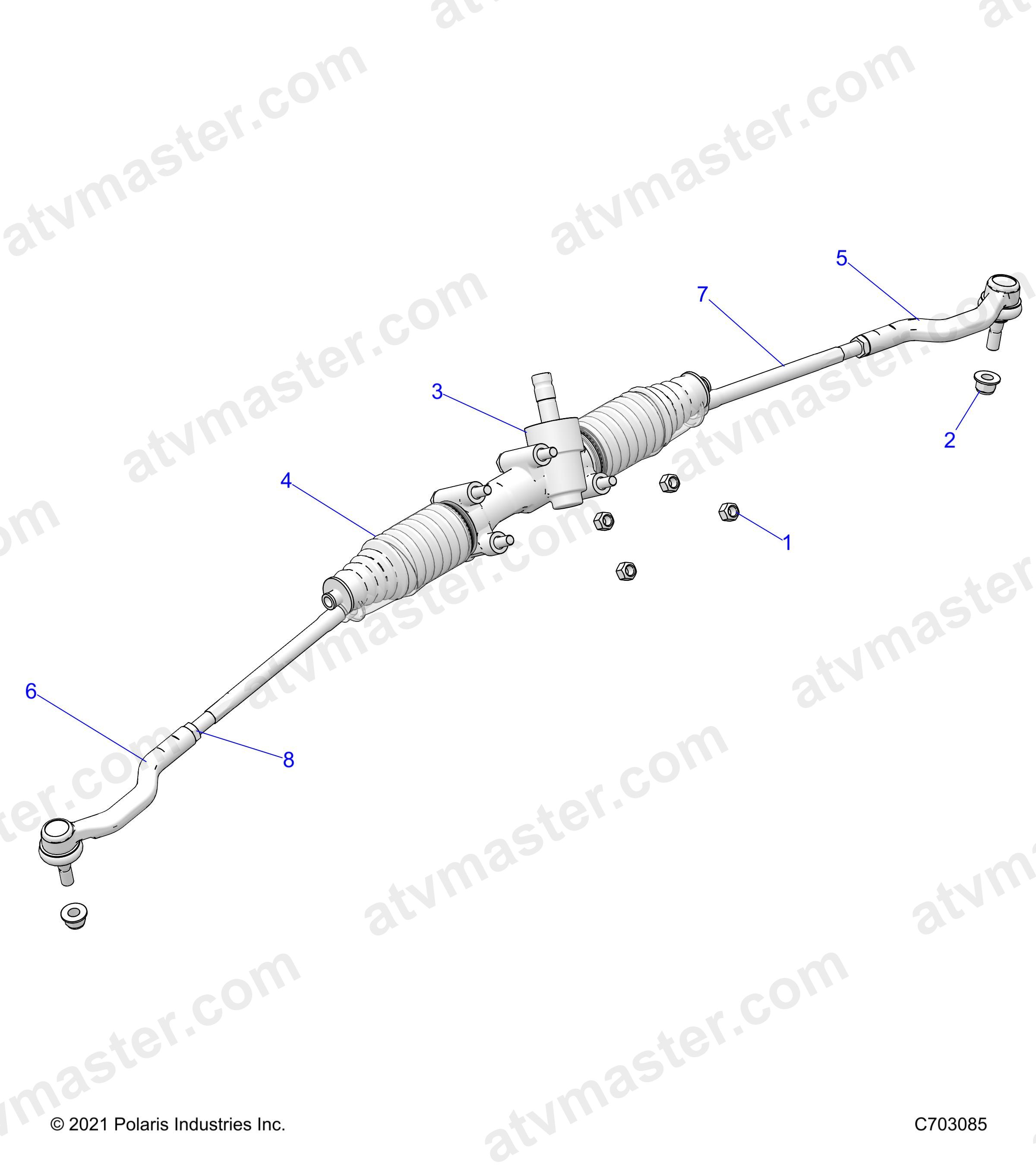 STEERING, GEAR BOX - Z24NEE99A2/B2 (C703085)